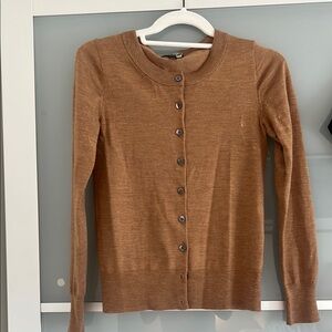 J. Crew Women's Brown Cardigan Sweater